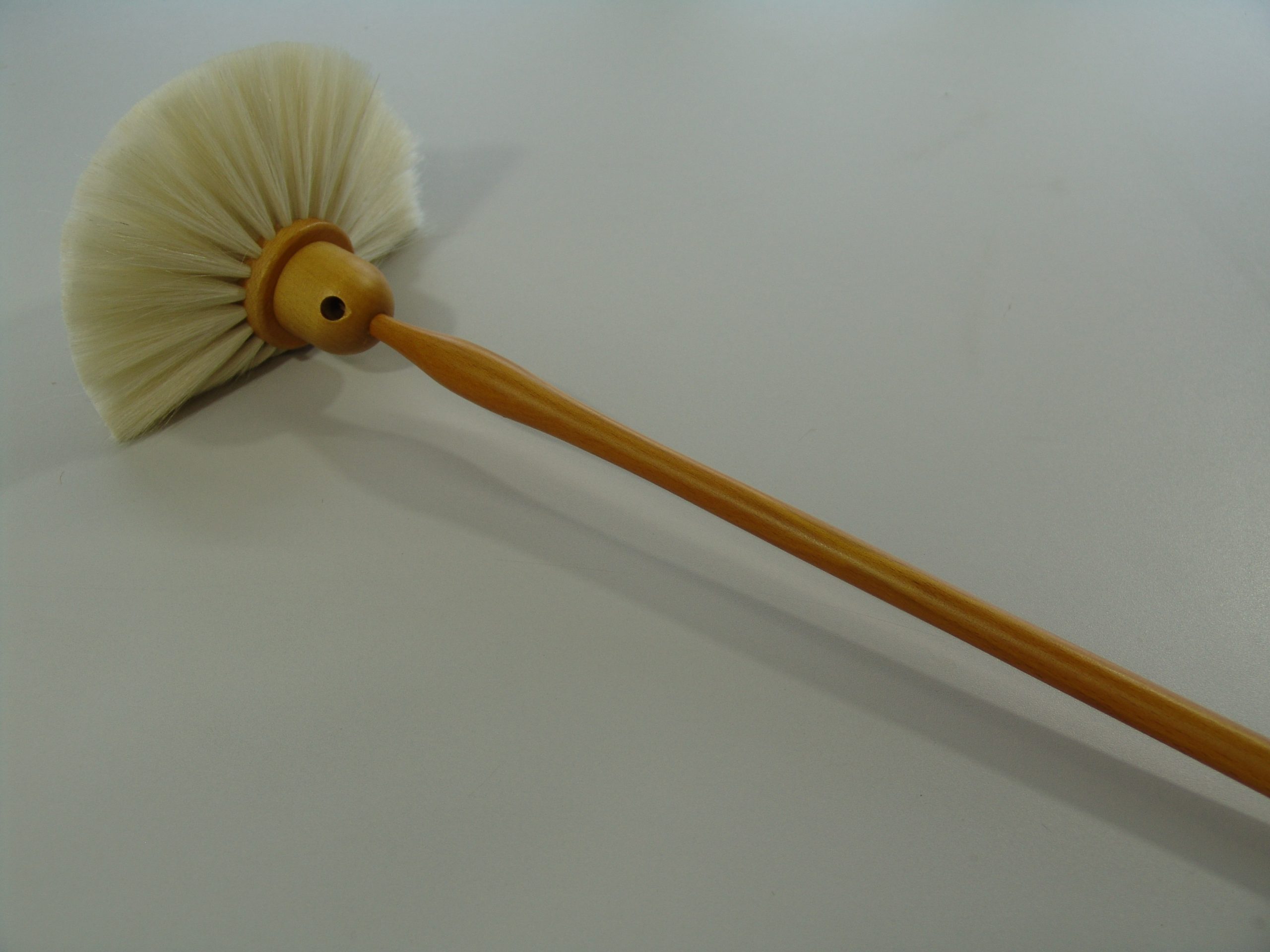 Staubpinsel aus Ziegenhaar handgemacht : : Handmade Produkte